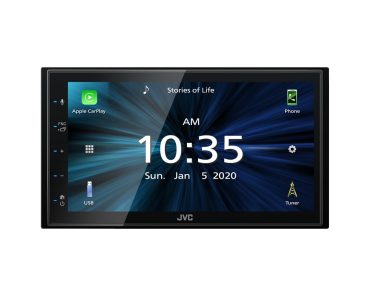 JVC KW-560BT AM/FM/CARPLAY AND ANDROID AUTO/ BLUETOOTH RADIO