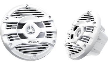 Kenwood 6-1/2″ 2-way marine speakers (White)